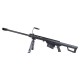 Snow Wolf Sniper ELectric Rifle Barret M82A1 Black, The M82A1 Continues — Bringing Legendary Style and Power to Airsoft